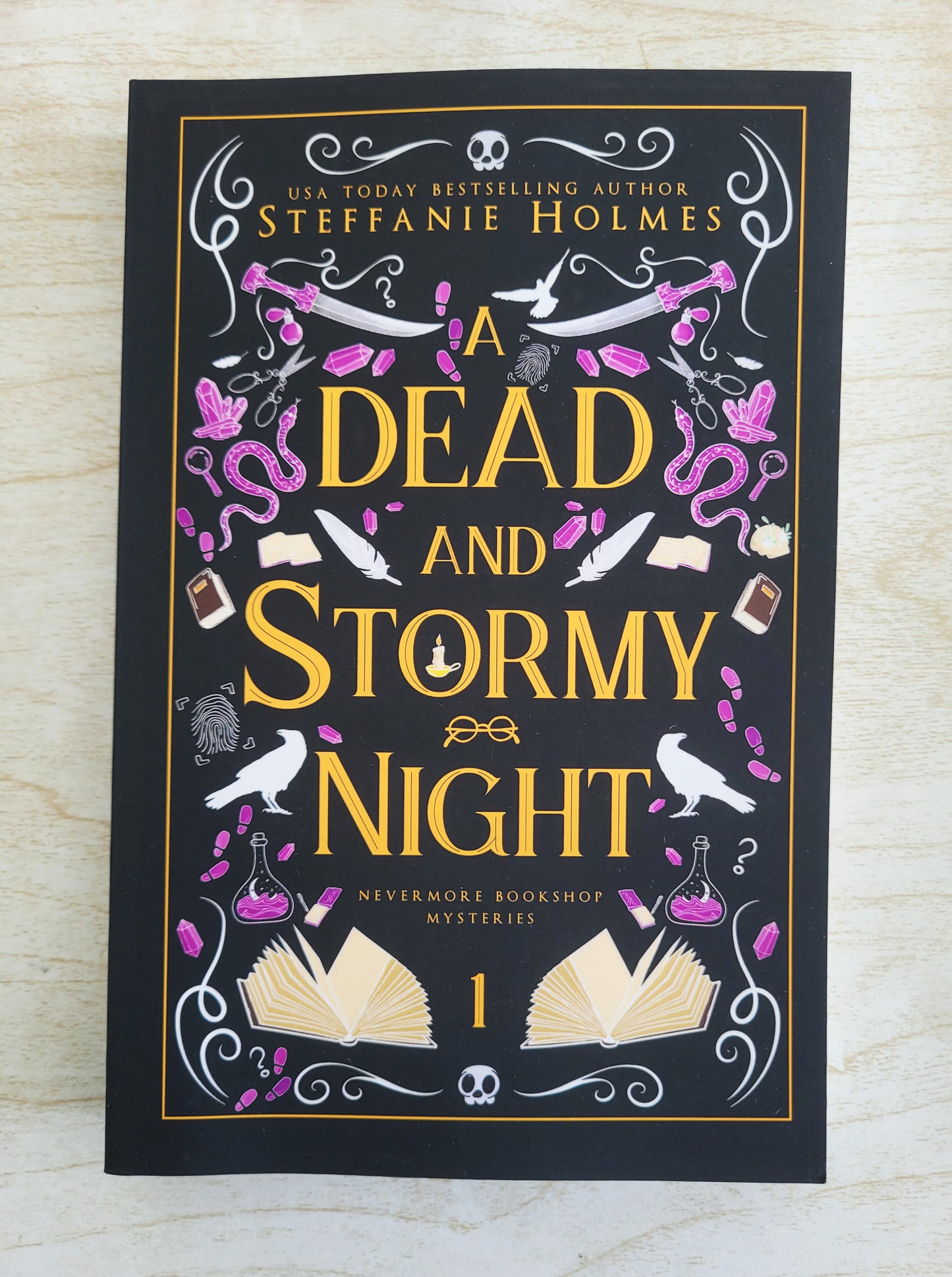 A Dead and Stormy Night - SIGNED paperback luxe edition