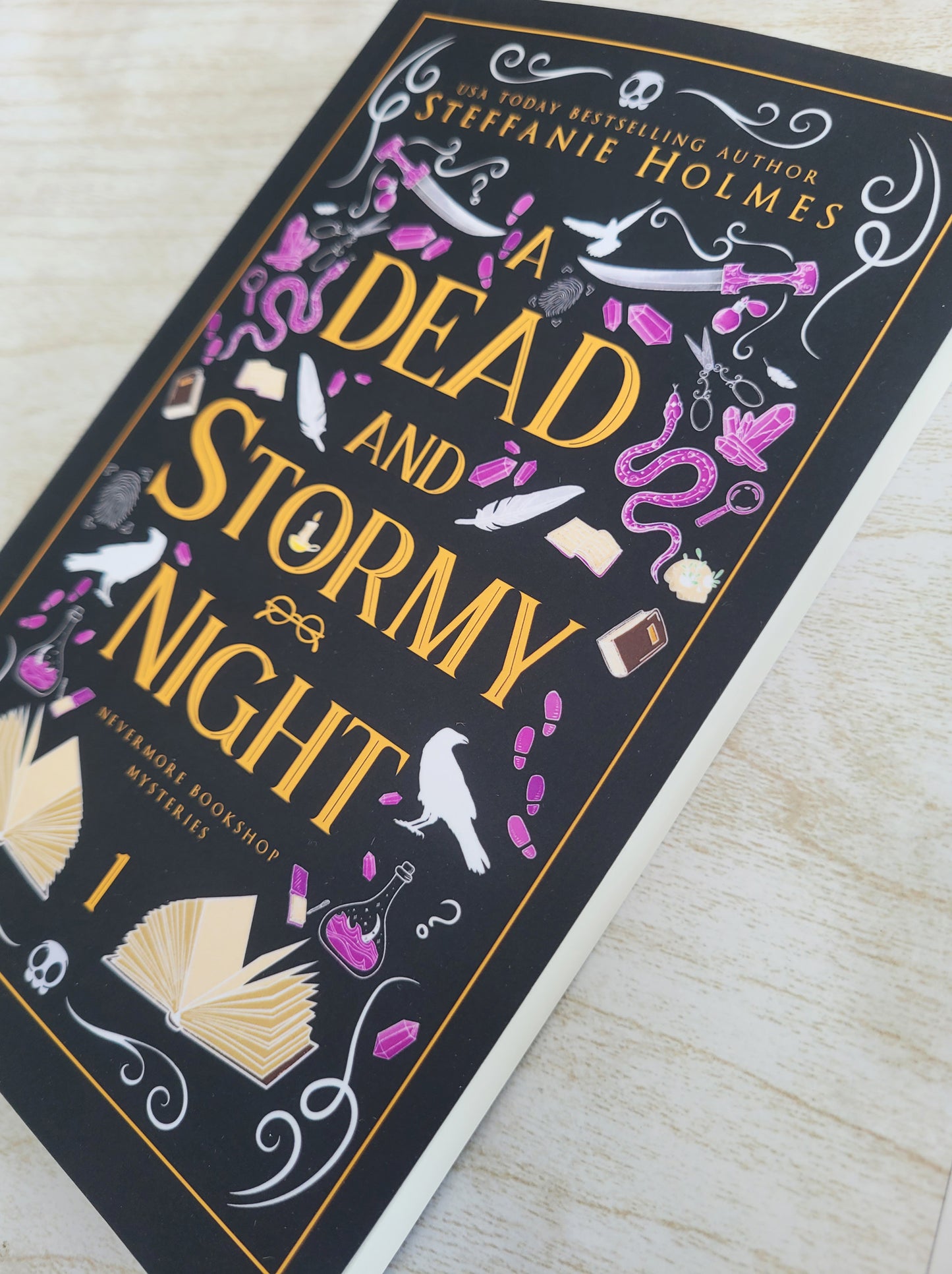 A Dead and Stormy Night - SIGNED paperback luxe edition