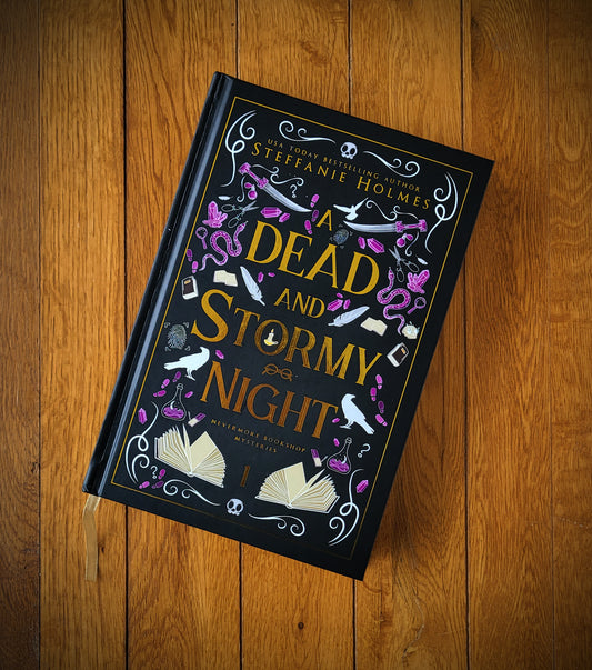 A Dead and Stormy Night - SECONDS hardcover