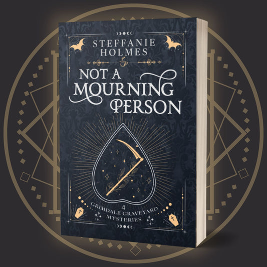 Not A Mourning Person - SIGNED paperback luxe edition